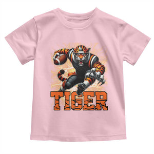 Lightning Tiger Lover Toddler T Shirt Sport Lover Gift TS12 Light Pink Print Your Wear