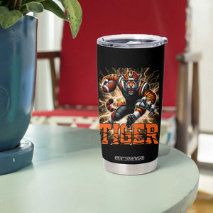 Lightning Tiger Lover Tumbler Cup Sport Lover Gift TS12 Print Your Wear