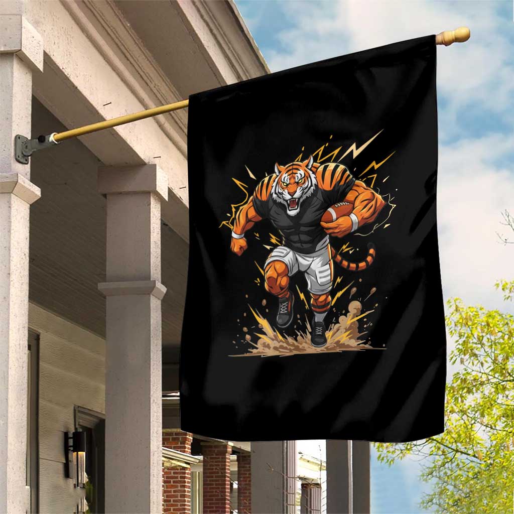 Tiger Football Lover Garden Flag Midwest Game Day Lifestyle TS12 Print Your Wear