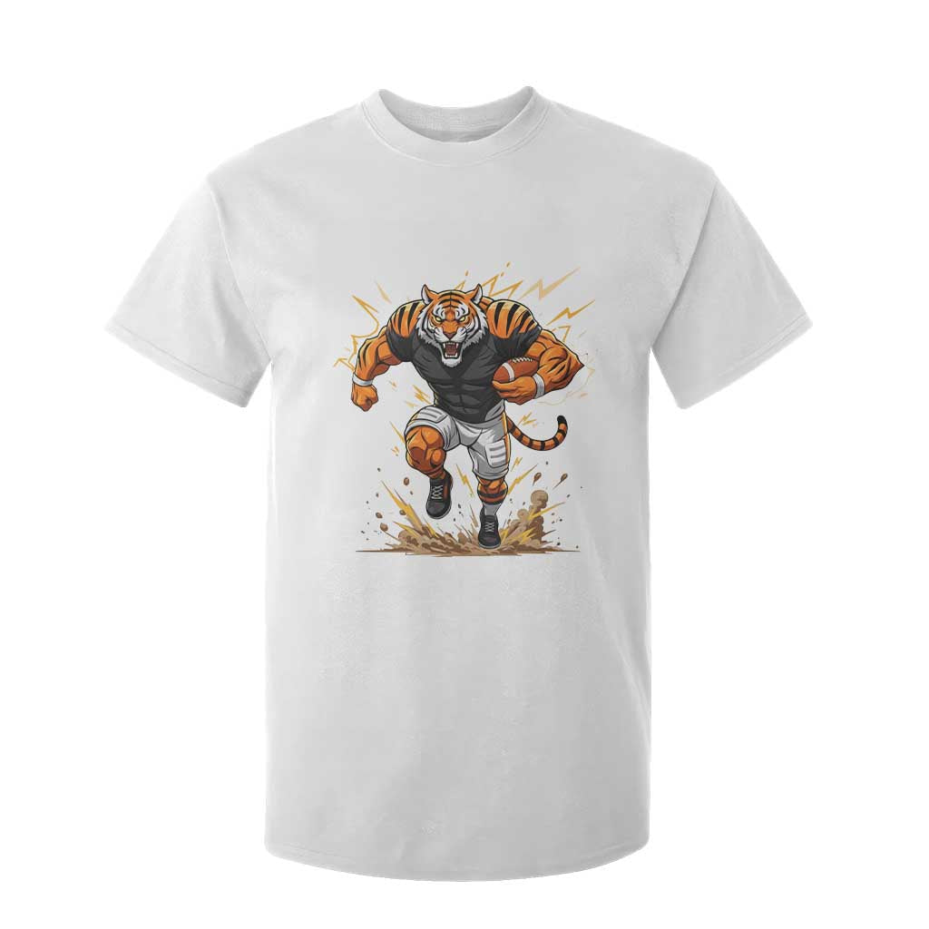Tiger Football Lover T Shirt For Kid Midwest Game Day Lifestyle TS12 White Print Your Wear