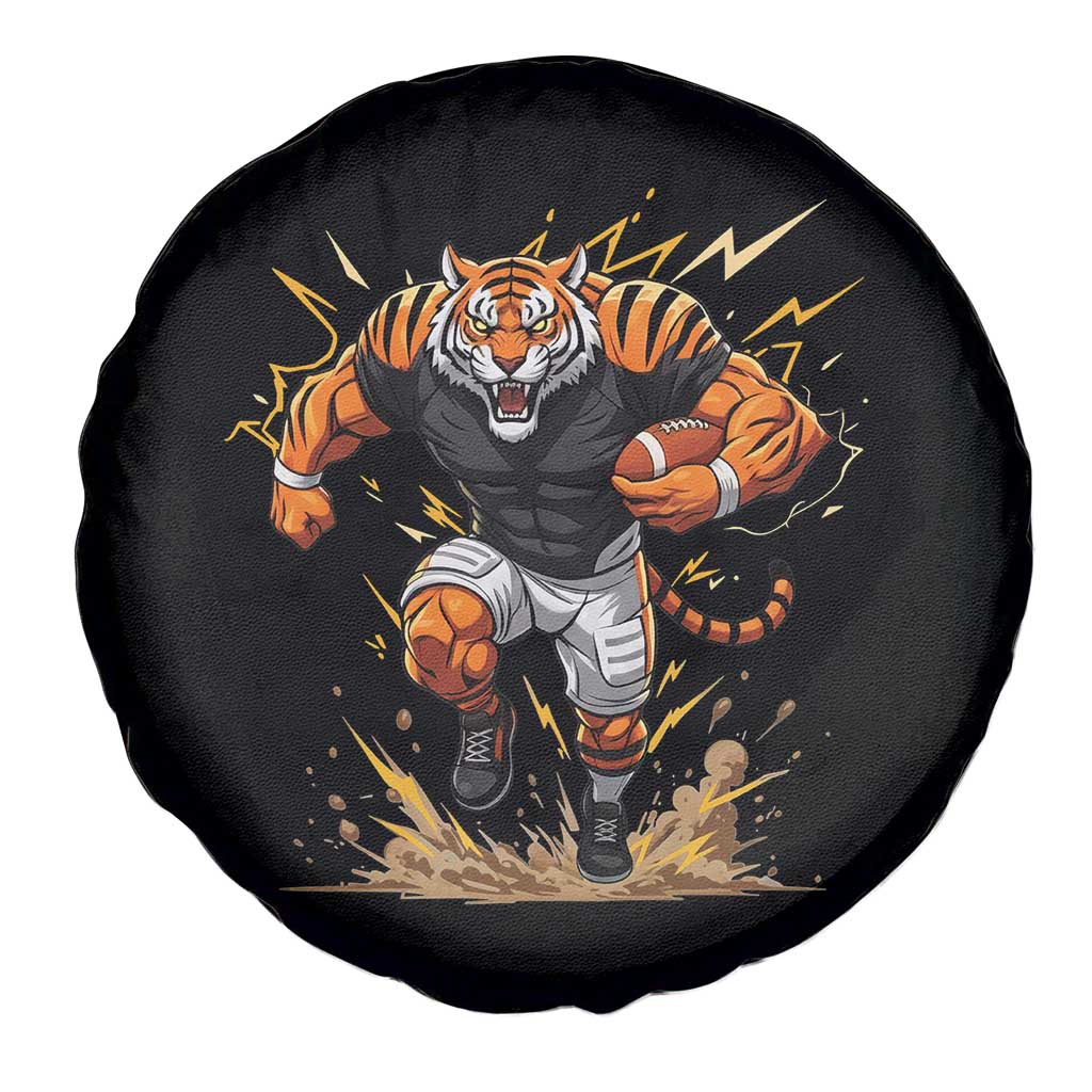 Tiger Football Lover Spare Tire Cover Midwest Game Day Lifestyle TS12 Print Your Wear