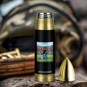 Funny Tiger Dominates Dolphin Bullet Tumbler FB Rivalry Gift TS12 Print Your Wear