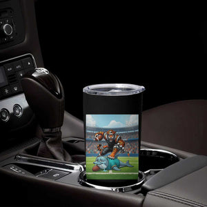 Funny Tiger Dominates Dolphin Tumbler Cup FB Rivalry Gift TS12 Print Your Wear