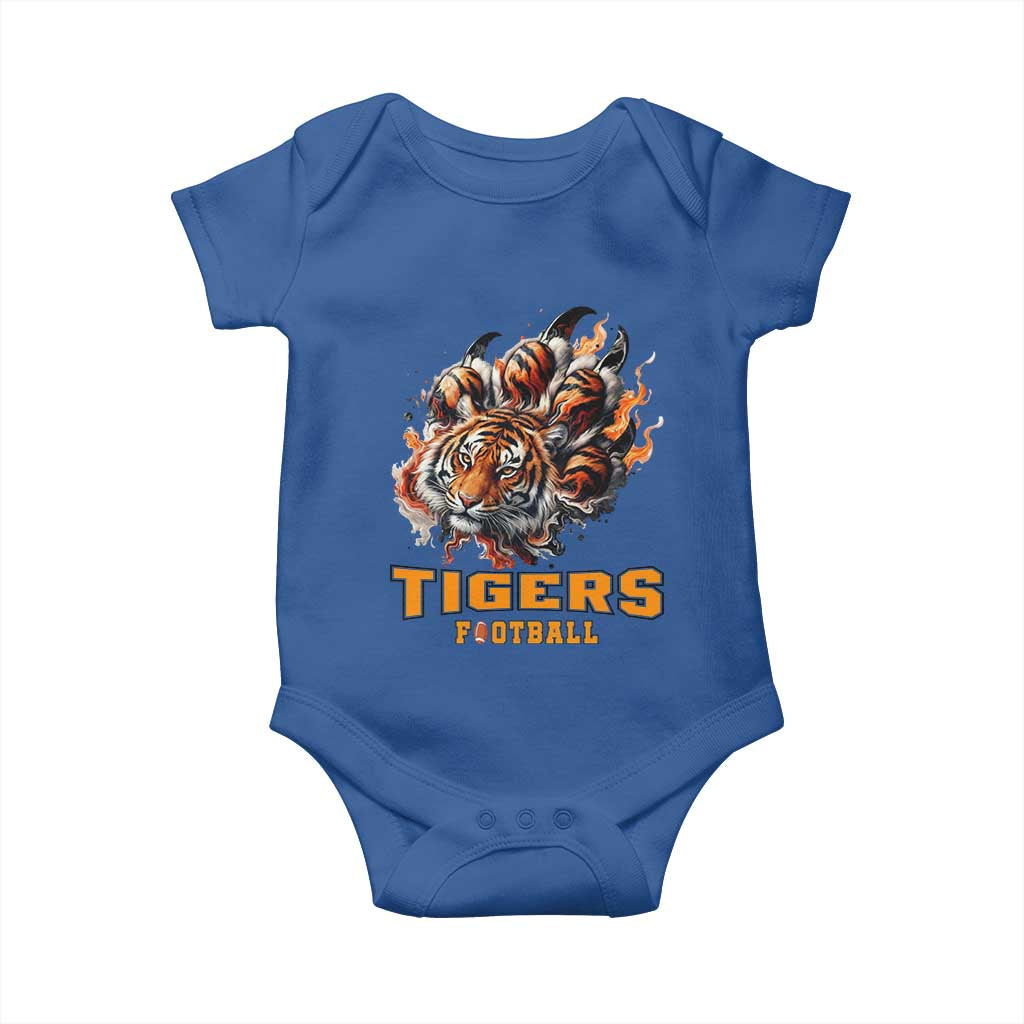 Funny BFT Baby Onesie Football Player Gift TS12 Royal Blue Print Your Wear