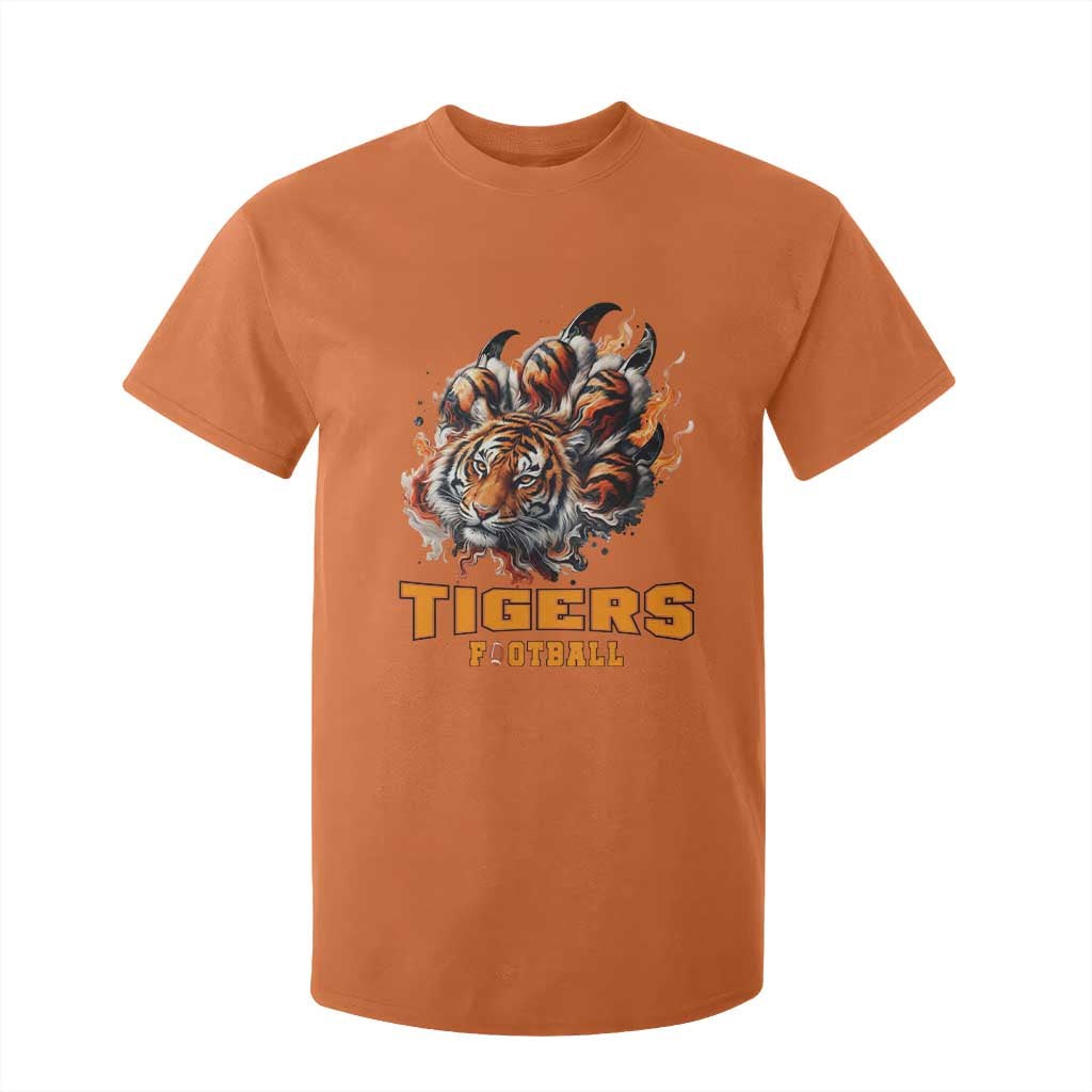Funny BFT T Shirt For Kid Football Player Gift TS12 Orange Print Your Wear