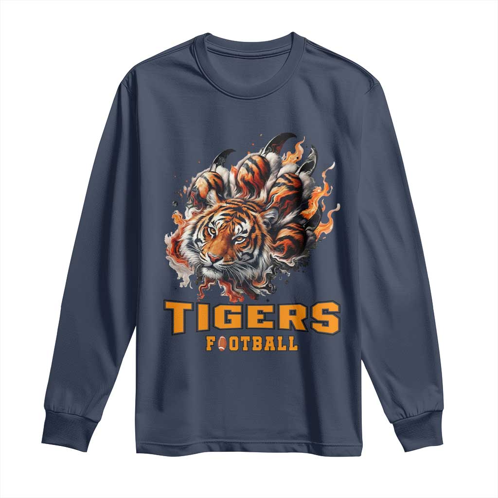 Funny BFT Long Sleeve Shirt Football Player Gift TS12 Navy Print Your Wear