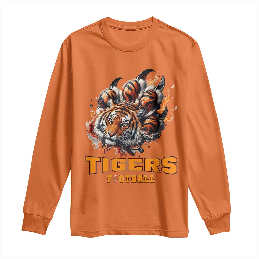 Funny BFT Long Sleeve Shirt Football Player Gift TS12 Orange Print Your Wear