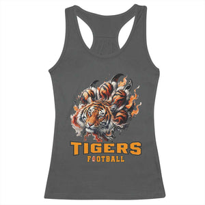 Funny BFT Racerback Tank Top Football Player Gift TS12 Dark Heather Print Your Wear