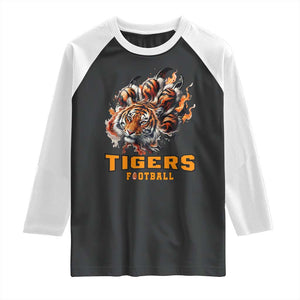 Funny BFT Raglan Shirt Football Player Gift TS12 Black White Print Your Wear