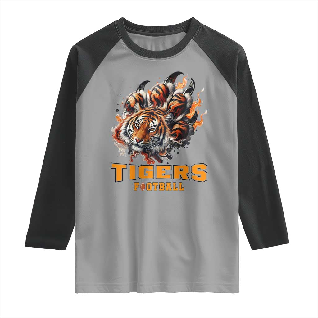 Funny BFT Raglan Shirt Football Player Gift TS12 Sport Gray Black Print Your Wear