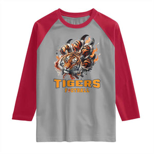 Funny BFT Raglan Shirt Football Player Gift TS12 Sport Gray Red Print Your Wear