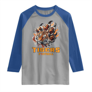 Funny BFT Raglan Shirt Football Player Gift TS12 Sport Gray Royal Print Your Wear