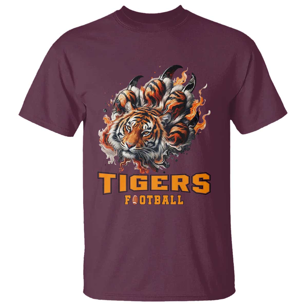 Funny BFT T Shirt Football Player Gift TS12 Maroon Print Your Wear