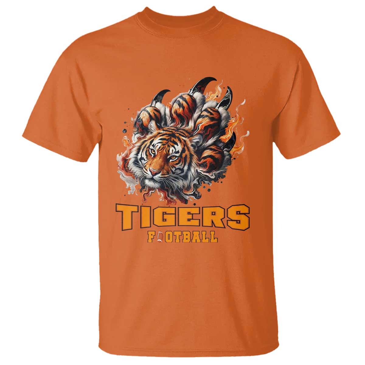 Funny BFT T Shirt Football Player Gift TS12 Orange Print Your Wear
