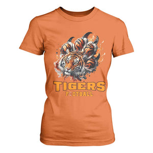 Funny BFT T Shirt For Women Football Player Gift TS12 Orange Print Your Wear