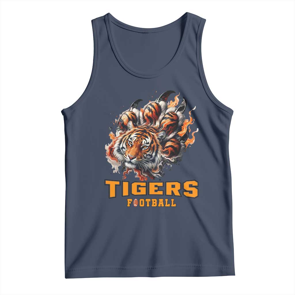 Funny BFT Tank Top Football Player Gift TS12 Navy Print Your Wear