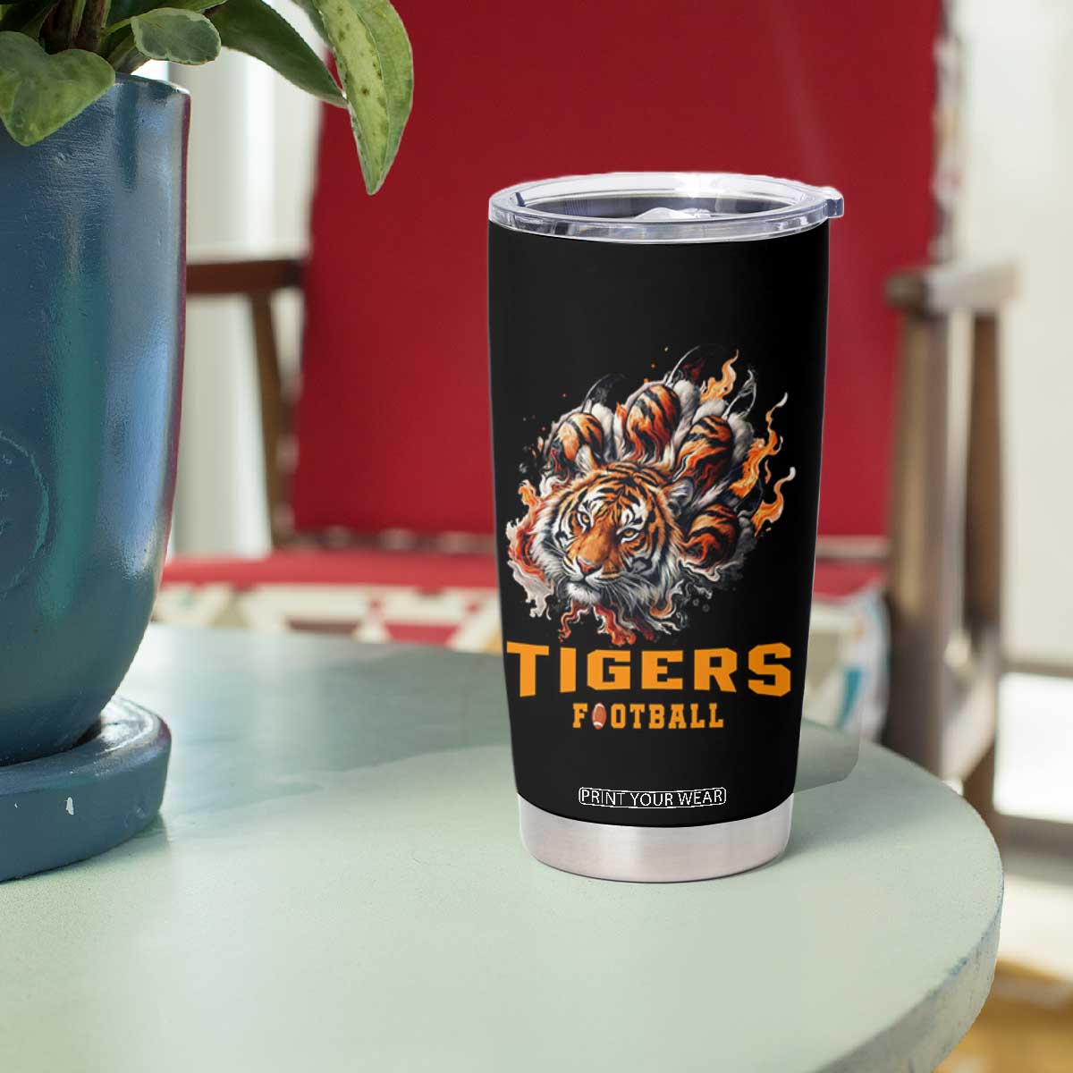 Funny BFT Tumbler Cup Football Player Gift TS12 Print Your Wear