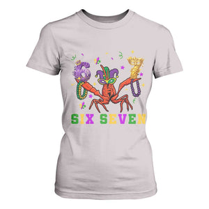 Funny 67 Crawfish Mardi Gras T Shirt For Women Six Seven Meme TS12 Ice Gray Print Your Wear