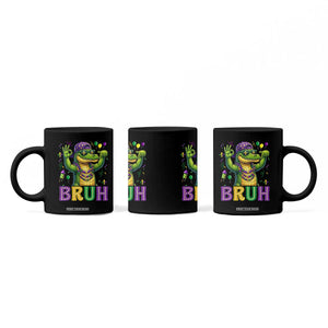 Mardi Gras Mardigator Alligator Six Seven Bruh Meme Coffee Mug TS12 Print Your Wear