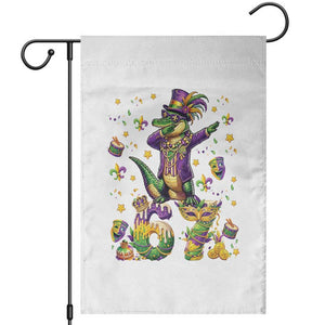 Funny Mardigator Alligator Six Seven Meme Garden Flag Mardi Gras Gifts TS12 White Print Your Wear