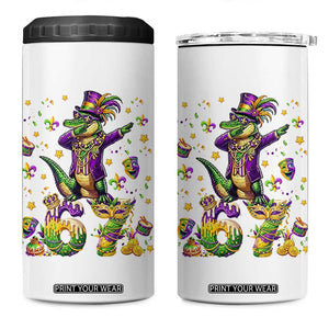 Funny Mardigator Alligator Six Seven Meme 4 in 1 Can Cooler Tumbler Mardi Gras Gifts TS12 One Size: 16 oz White Print Your Wear