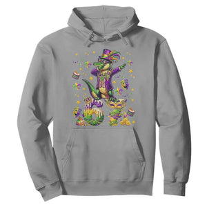 Funny Mardigator Alligator Six Seven Meme Hoodie Mardi Gras Gifts TS12 Sport Gray Print Your Wear
