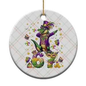 Funny Mardigator Alligator Six Seven Meme Ceramic Ornament Mardi Gras Gifts TS12 1pc Christmas Plaid Print Your Wear