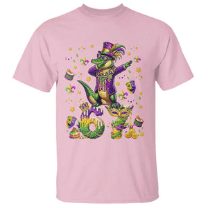 Funny Mardigator Alligator Six Seven Meme T Shirt Mardi Gras Gifts TS12 Light Pink Print Your Wear