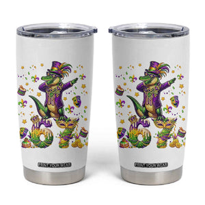 Funny Mardigator Alligator Six Seven Meme Tumbler Cup Mardi Gras Gifts TS12 White Print Your Wear