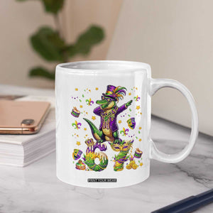Funny Mardigator Alligator Six Seven Meme Coffee Mug Mardi Gras Gifts TS12 Print Your Wear