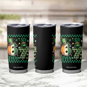 Funny St Patricks Six Seven Tumbler Cup Gen Z Irish Gift TS12 Print Your Wear
