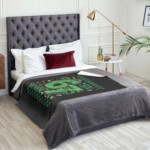 Funny St Patricks Day Throw Blanket Six Seven Meme Irish Gag Gift TS12 Print Your Wear
