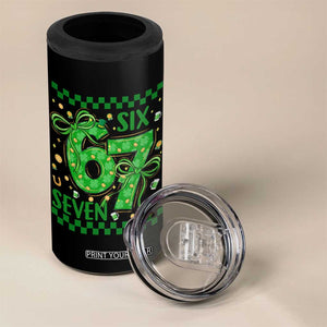 Funny St Patricks Day 4 in 1 Can Cooler Tumbler Six Seven Meme Irish Gag Gift TS12 Print Your Wear