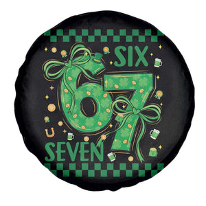 Funny St Patricks Day Spare Tire Cover Six Seven Meme Irish Gag Gift TS12 Print Your Wear