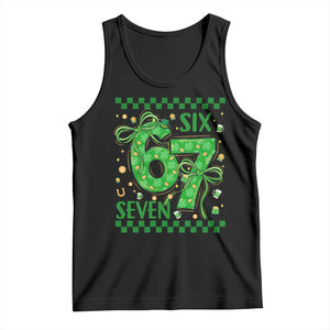Funny St Patricks Day Tank Top Six Seven Meme Irish Gag Gift TS12 Black Print Your Wear