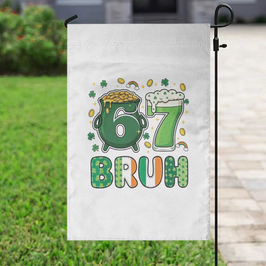 Funny St Patricks Day Six Seven Meme Garden Flag Irish American Gift TS12 Print Your Wear