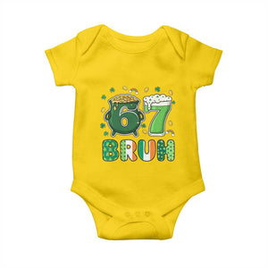 Funny St Patricks Day Six Seven Meme Baby Onesie Irish American Gift TS12 Daisy Print Your Wear
