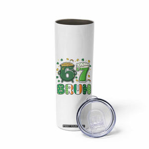 Funny St Patricks Day Six Seven Meme Skinny Tumbler Irish American Gift TS12 Print Your Wear