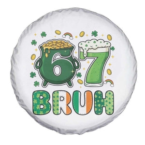 Funny St Patricks Day Six Seven Meme Spare Tire Cover Irish American Gift TS12 Print Your Wear