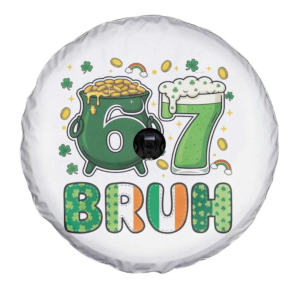 Funny St Patricks Day Six Seven Meme Spare Tire Cover Irish American Gift TS12 Print Your Wear