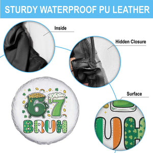 Funny St Patricks Day Six Seven Meme Spare Tire Cover Irish American Gift TS12 Print Your Wear