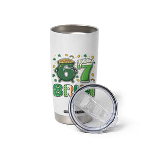 Funny St Patricks Day Six Seven Meme Tumbler Cup Irish American Gift TS12 Print Your Wear