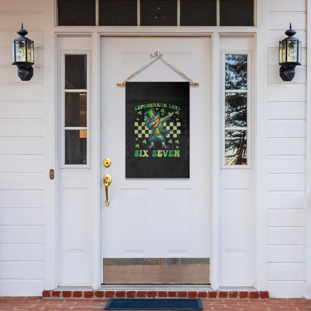 Leprechaun Six Seven Meme Garden Flag Funny St Patricks Day Gift TS12 Print Your Wear