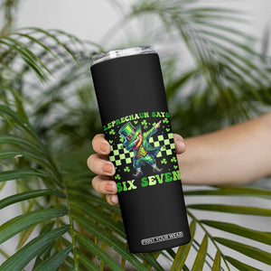 Leprechaun Six Seven Meme Skinny Tumbler Funny St Patricks Day Gift TS12 Print Your Wear
