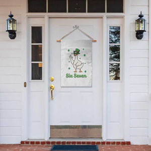 Lucky Goose Six Seven Meme Garden Flag St Patricks Day TS12 Print Your Wear