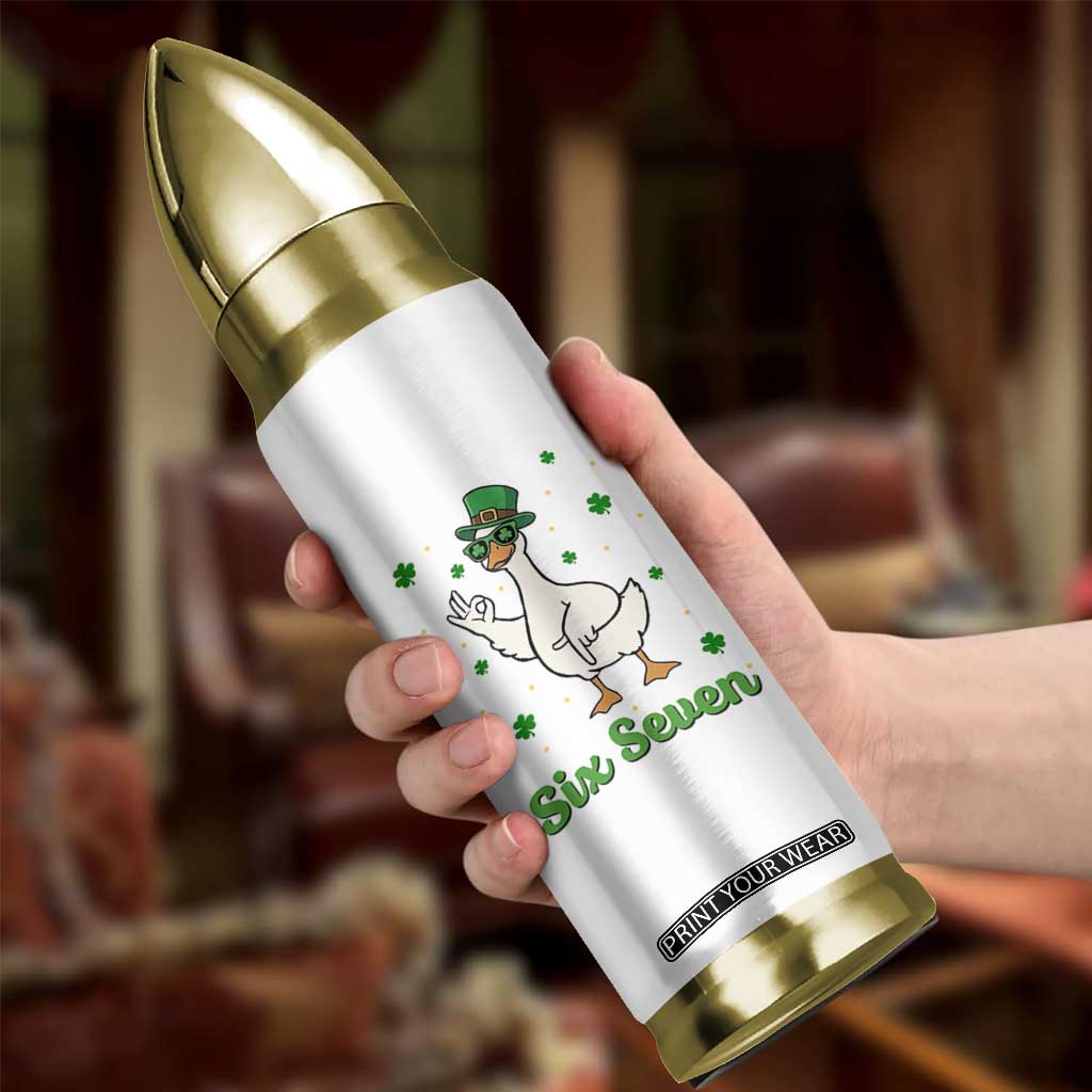 Lucky Goose Six Seven Meme Bullet Tumbler St Patricks Day TS12 Print Your Wear