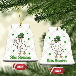 Lucky Goose Six Seven Meme Ceramic Ornament St Patricks Day TS12 Print Your Wear