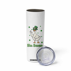 Lucky Goose Six Seven Meme Skinny Tumbler St Patricks Day TS12 Print Your Wear