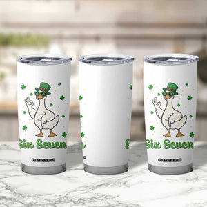 Lucky Goose Six Seven Meme Tumbler Cup St Patricks Day TS12 Print Your Wear