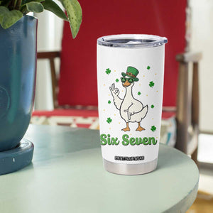Lucky Goose Six Seven Meme Tumbler Cup St Patricks Day TS12 Print Your Wear